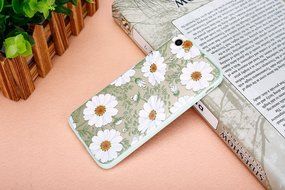 iPhone 7 Case, PHEZEN Colorful Flower Butterfly Plum Blossom Crystal Diamond Bling Hybrid Hard PC + Clear Soft... N14
