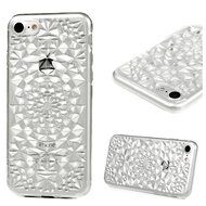 iPhone 7 Case (4.7 inch) - Shockproof Soft TPU Rubber Skin Gel Bumper Case Laser Carving Sunflower Transparent... N22