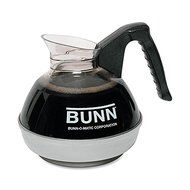BNN6100 12-Cup Coffee Carafe for Pour-O-Matic Bunn Coffee Makers, Black Handle