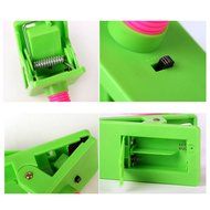 Leewin Mini Safety Portable Clip-on Baby Stroller Fan Battery Powered Soft Foam Blade Infant Toddler Crib Cooling... N4