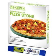 Best New Ceramic Pizza Stone 13" Round with Magnetic Stick Mom Dad Uncle Aunt Grandma Grandpa Men Women Summer... N2