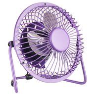 Ambielly USB Mini Desk Cooler Fan Velocity Personal Fan (Purple, 6.1&#039;&#039;) N11