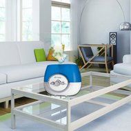 PureGuardian H1510 100-Hour Ultrasonic Warm and Cool Mist Humidifier H1510, White/Blue N2