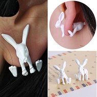 Punk 1Pair Lovely Cute 3D Animal Earrings Ear Stud Lady Women Fashion Jewelry N4