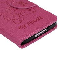 Galaxy S5 Case,Samsung Galaxy S5 Case (I9600) - Wallet Flip Stand Case Embossed Cute Bear PU Leather Case Shockproof... N28