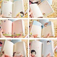 Saver Cute Korea Biscuits Girl Diary Notebook Girl Notepads Stationery N3
