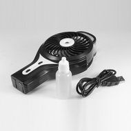 Dealpeak USB Rechargeable Handheld Mini Fan with Cooling Mist as Personal Cooling Humidifier for Home Office and... N27