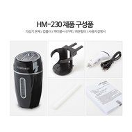 Moist essential items Home / Car USB Humidifiers Korea HU MID HM-230+Replacement filters Black / White (Color... N3