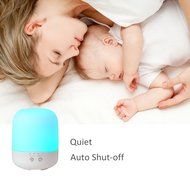 Erin 400ml Aromatherapy Essential Oil Diffuser Ultrasonic Diffuser Cool Mist Humidifier ,7 Color Changing LED... N4