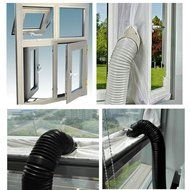 JOYOOO AirLock Window Seal for Mobile Air-Conditioning Units N2
