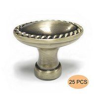 Probrico Vintage Furniture Drawer Knobs Zinc Alloy Antique Bronze Kitchen Cabinet Handle Cupboard Pull PS80104ABH...