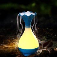 Ultrasonic Cool Air Humidifier, MKLOT Aromatherapy Lightweight Night Lamp Jade Net Bottle Shape Quiet Mini USB... N9