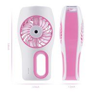 Baaaq Handheld Water Misting Fan with Cooling Mist Humidifier for Beauty, Home, Office and Travel (Blue) N10