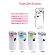 Anself DC 5V 300ML Portable USB Anion Air Humidifier Mini Essential Oil Aroma Diffuser Mist Maker 2 Mist Modes... N7