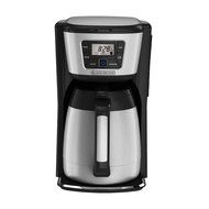 BLACK+DECKER CM2035B 12-Cup Thermal Coffeemaker, Black/Silver (Certified Refurbished)