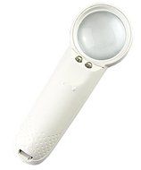AmaranTeen - Hand-Hold 15x Magnifier Glass Magnifier LED Light Source N4