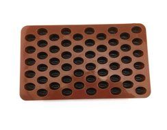 yueton 55 Cavity Silicone Coffee Beans Mold Chocolate Candy Ice Cube Tray Cake Decoration Bakeware Mould Maker N3