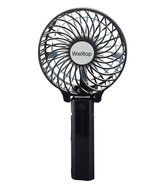 Welltop&reg; Rechargeable Fans Handheld Mini Fan Battery Operated Electric Personal Fans with Foldable Fans Hand Bar... N3