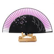 Chinese Folding Pocket Hand Fan (Flower Flying Butterfly) N37