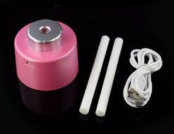 Coromose New Mini USB Charging Bottle Caps Humidifier Steam Mist Diffuser (Hot Pink) N3
