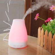 ADSRO 120ml Aromatherapy Essential Oil Diffuser Ultrasonic Air Humidifier LED Lights N5