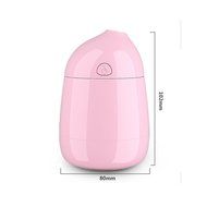120ml Cool Mist Humidifier Ultrasonic Aroma Essential Oil Diffuser for Office Home Bedroom Living Room Study Yoga... N10