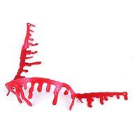 1Pcs Handmade Cutting Bloodstain Necklace Halloween Party Cosplay Accessories N7