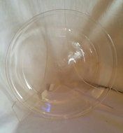 Fire King #460 9" Clear Glass Pie Pan