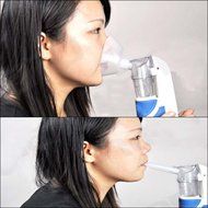Portable Handheld Steam Inhaler / Steam Vaporizer / Personal Steam Inhaler With 2 Masks (1 Adult Size, 1 Children... N6
