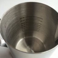 33 oz Stainless Steel Frothing Pitcher with Graduated Interior Markings