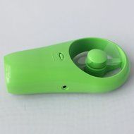 Green Hand-held Mini Portable Super Mute Usb/battery Cooling Fan for Outdoor Sport -Huahee N4