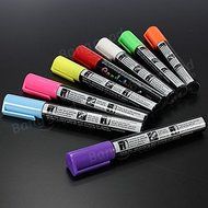 Saver LED Fluorescent Highlighter Marker Pen Wet Liquid Chalk Pen