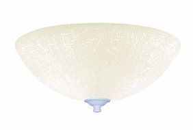 Emerson Ceiling Fans LK83VNB White Linen Light Fixture for Ceiling Fans, Medium Base CFL