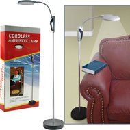 Trademark Home 824894 Cordless Portable Battery-Operated LED Floor Lamp by Trademark Home N3