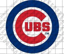 Chicago Cubs Licensed Edible Cake Topper #4645