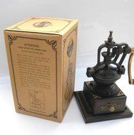 "Eagle iRoot" Creative Manual Coffee Grinder-Jiale Dark Brown Walnut Coffee Mill 22cm/8.75 - R07 Coffee Mills...