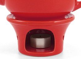 Metropolitan Tea Red Ceramic Teapot Warmer