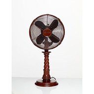 3-Speed Motor Oscillating Raleigh 10-Inch Table Fan, 30 Watts