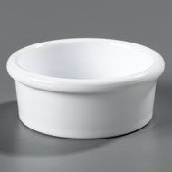 Carlisle 036202 SAN Standard Ramekin, 2.50-oz. Capacity, 1.12 x 3.00", White (Case of 48)