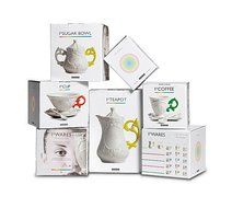 Seletti I-Ware Espresso Set, Fuchsia N2