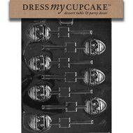 Dress My Cupcake Chocolate Candy Mold, Egg Lollies, Easter