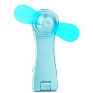 Luniquz 1.4" Rechargable MINI FAN Portable Soft Flade with Flip USB Plug, Powerful Wind Output, Powered by 18650... N2