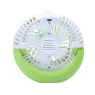 Small Desk Fan,Ladyker 5 Inch Rechargeable Portable Handheld Mini USB Fans for Travelling Camping Car Office Desktop... N28