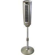 Pedestal Fan with Remote Control, 3 Powerful Speeds, 52'', Silver N5