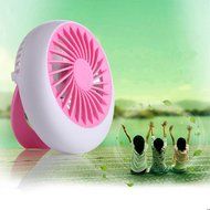 Small Desk Fan,Ladyker 5 Inch Rechargeable Portable Handheld Mini USB Fans for Travelling Camping Car Office Desktop... N29