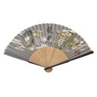 Authentic Japanese Hand Fan - Silk Model: Ryuko !