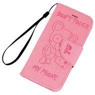 Galaxy S5 Case,Samsung Galaxy S5 Case (I9600) - Wallet Flip Stand Case Embossed Cute Bear PU Leather Case Shockproof... N40