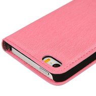 iPhone SE Case,iPhone 5S Case,iPhone 5 Case - Flip Wallet Case Stand Vintage Embossed Flowers PU Leather Texture... N22