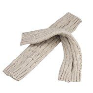 Long Fingerless Gloves,Morecome Winter Wrist Arm Hand Warmer Knitted Mitten (Black) N5