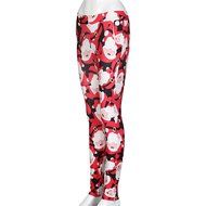 PHOTNO Fashion Women Christmas Skinny Printed Stretchy Pants Leggings